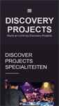 Mobile Screenshot of discovery-projects.be